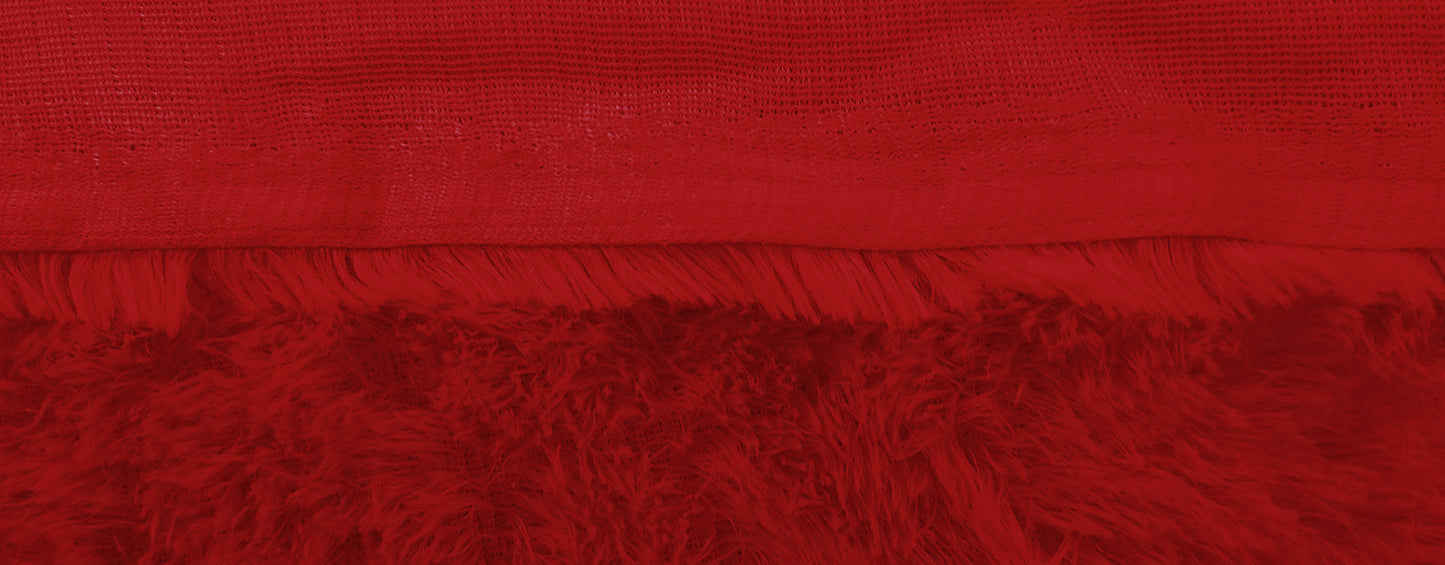 Fuzzy Fur Fabric for Multipurpose Uses - Artificial Craft Fur - 36" X 60" Inch Wide