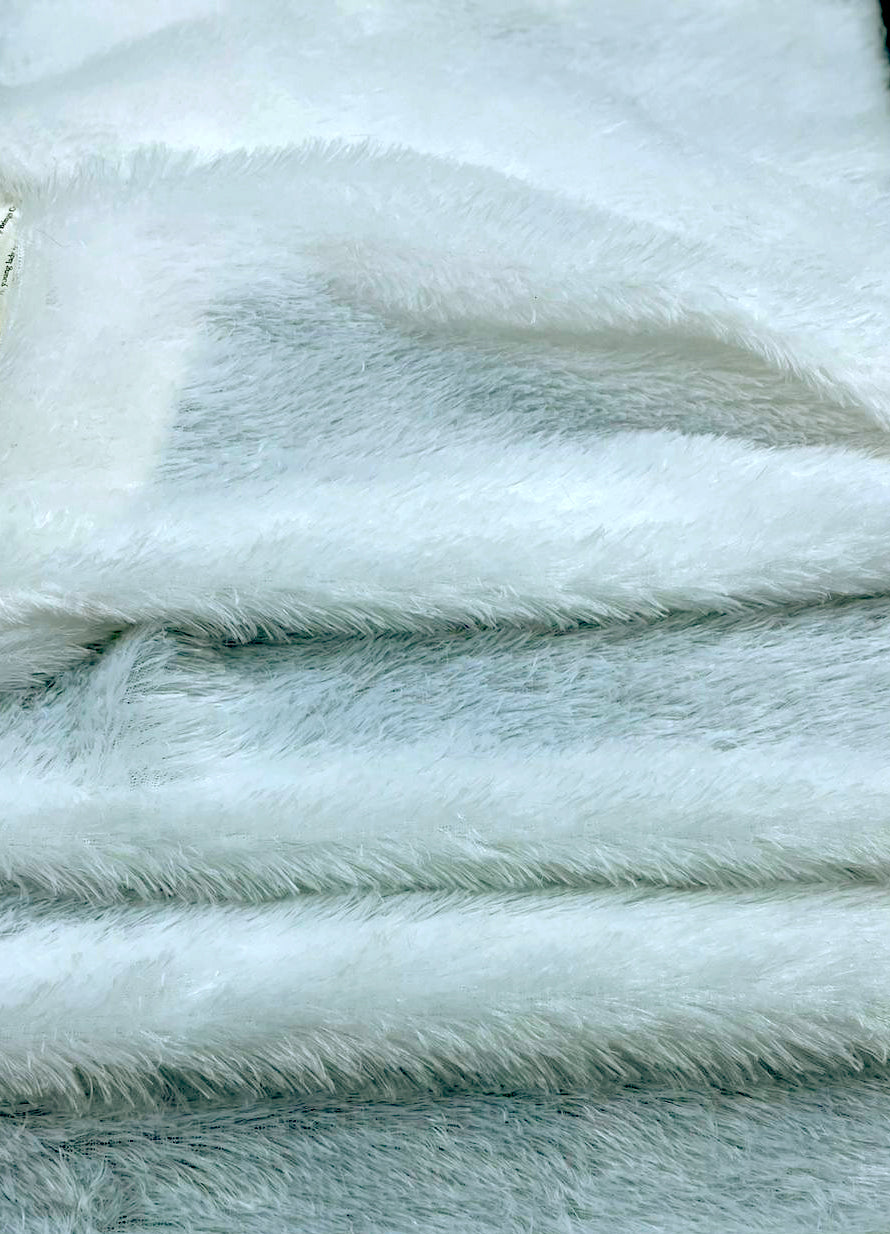 Fuzzy Fur Fabric for Multipurpose Uses - Artificial Craft Fur - 36" X 60" Inch Wide