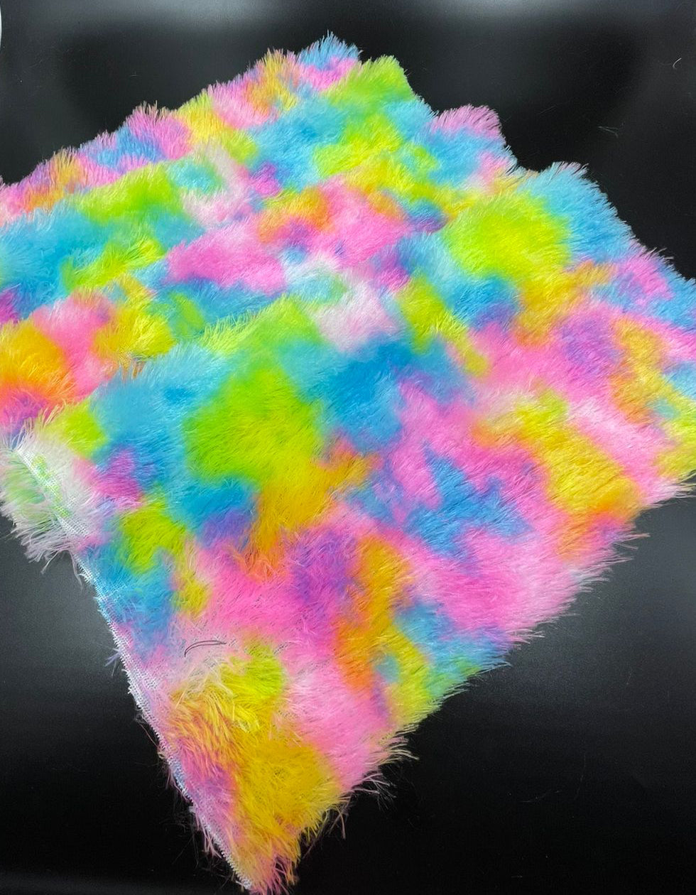 Fuzzy Fur Fabric for Multipurpose Uses - Artificial Craft Fur - 36" X 60" Inch Wide