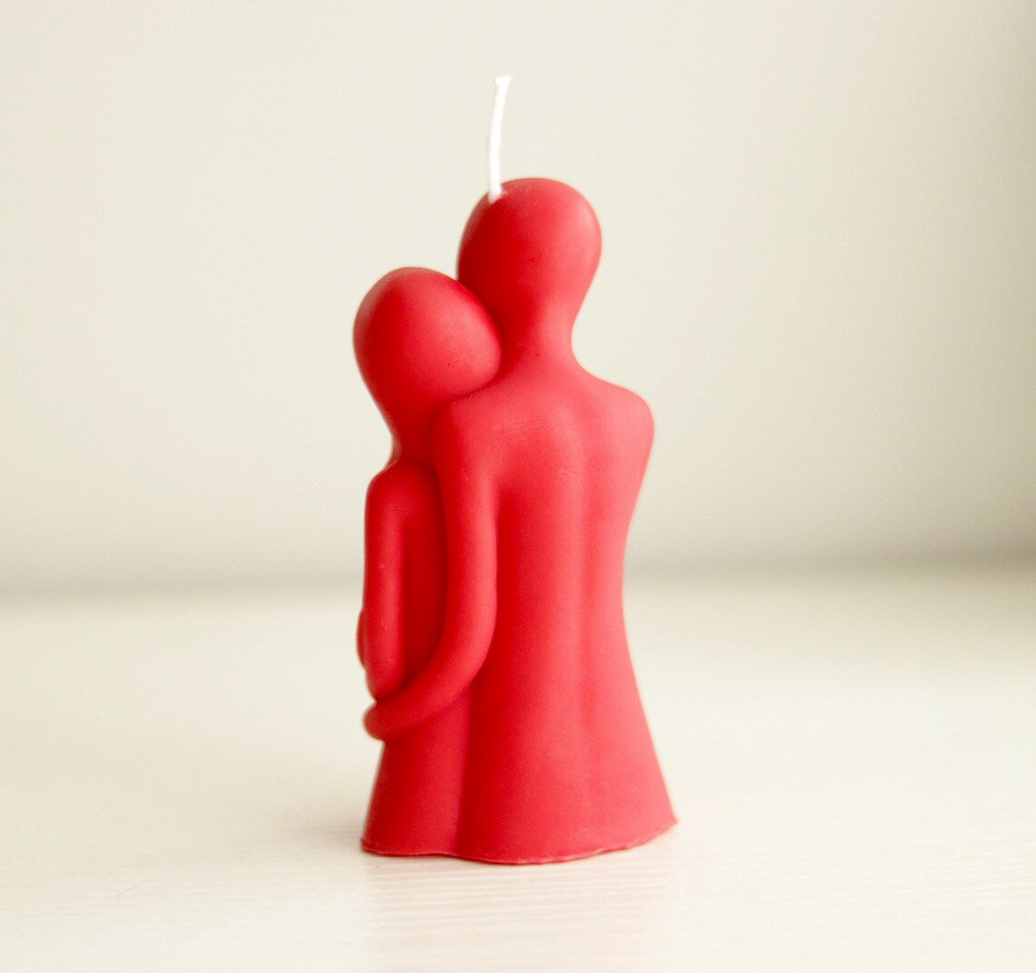 Candle Figurines Couple Holders for Weddings, Birthdays, Anniversaries, Housewarmings, Valentine's Day & Christmas