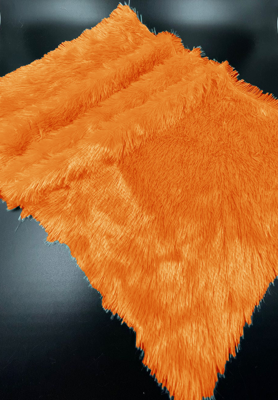 Fuzzy Fur Fabric for Multipurpose Uses - Artificial Craft Fur - 36" X 60" Inch Wide