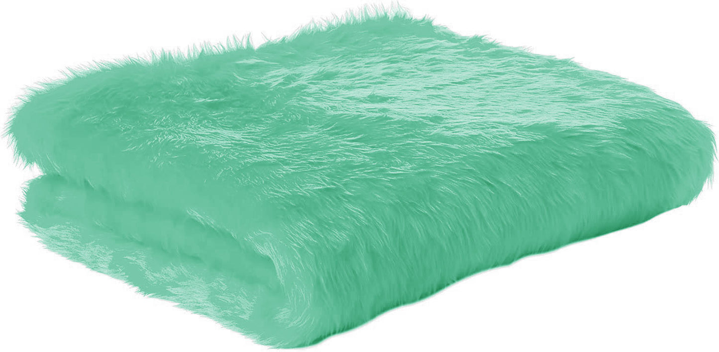 Fuzzy Fur Fabric for Multipurpose Uses - Artificial Craft Fur - 36" X 60" Inch Wide