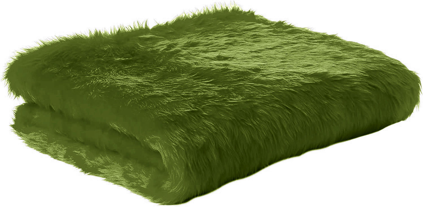 Fuzzy Fur Fabric for Multipurpose Uses - Artificial Craft Fur - 36" X 60" Inch Wide