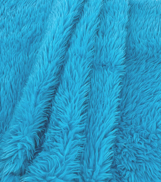 Fur Fabric Blue 1x1 meter