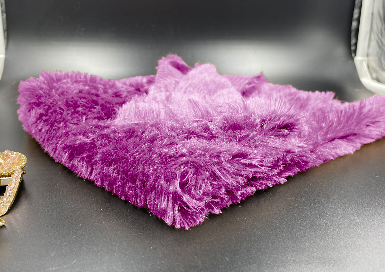 Fuzzy Fur Fabric for Multipurpose Uses - Artificial Craft Fur - 36" X 60" Inch Wide