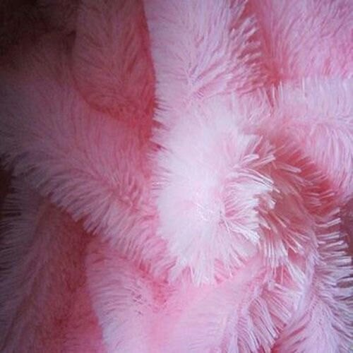 Fur Cloth 3 feet x 5 feet (Baby Pink)