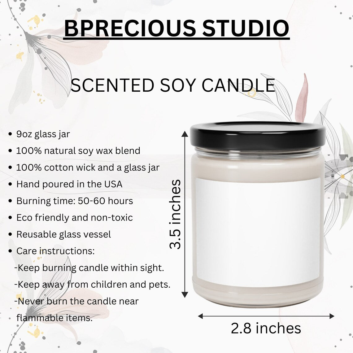 Jar Candle Pack of 1