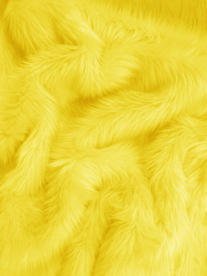 Fuzzy Fur Fabric for Multipurpose Uses - Artificial Craft Fur - 36" X 60" Inch Wide