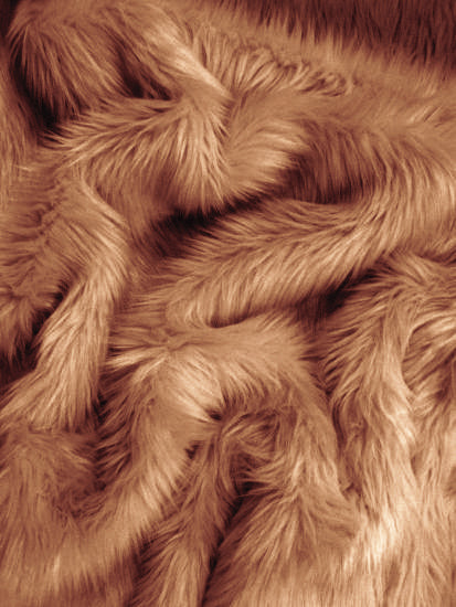 Fur Cloth 3 feet x 5 feet (Coffee Brown)