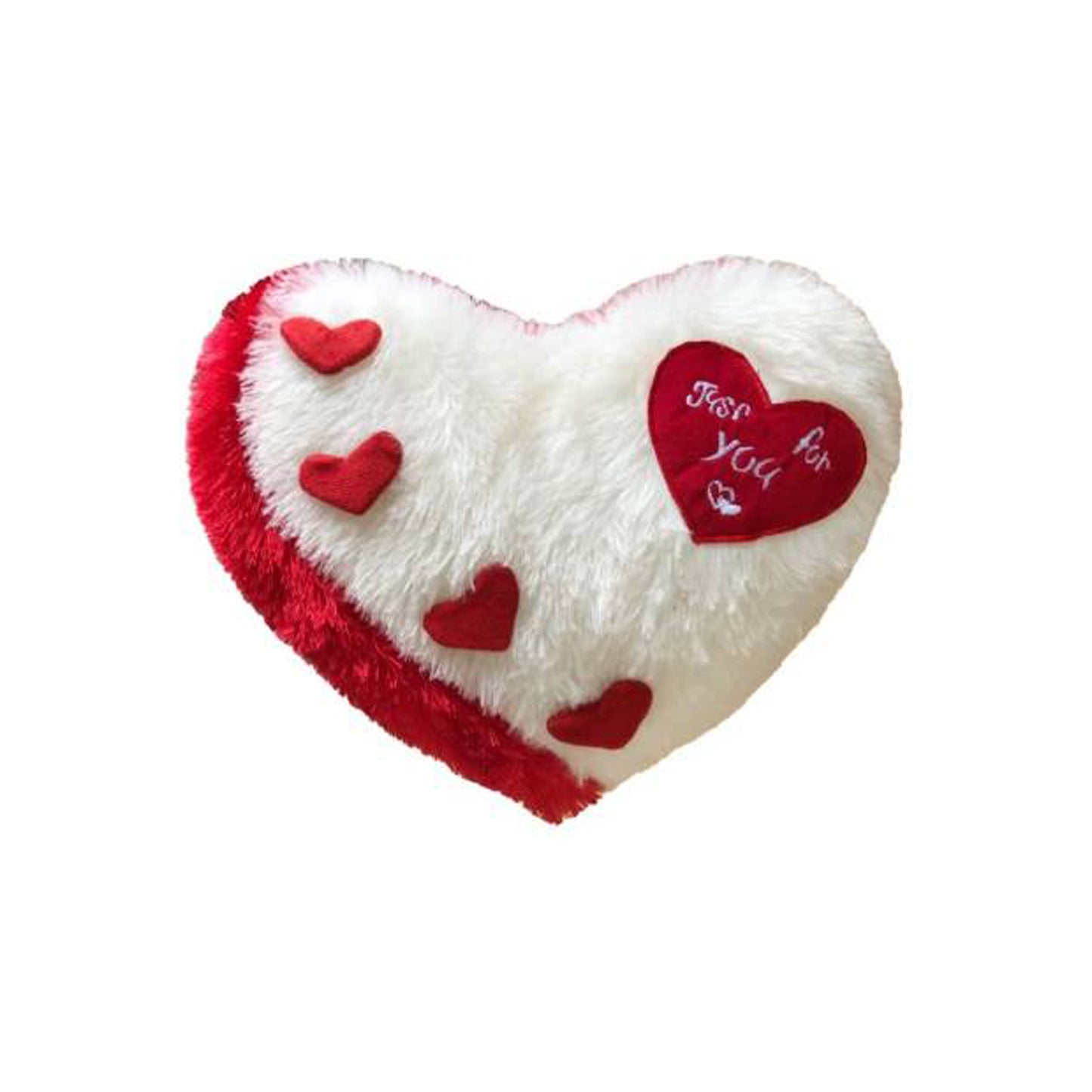 Love Cushion Heart Shape (White)