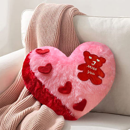 Heart Shape Cushion (I Miss You)