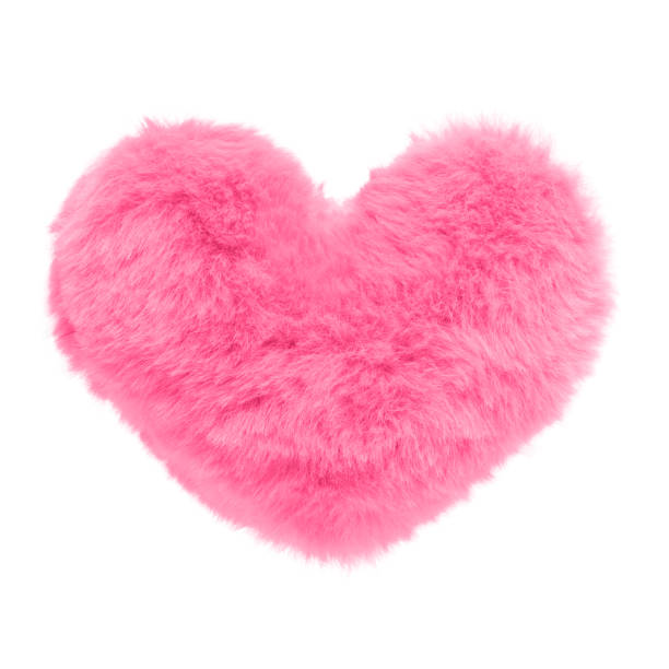 Small Plush Heart Pillow Set of 7