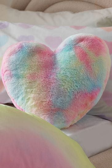 Heart Shaped Plush Living Room Pillows, Soft and Cozy