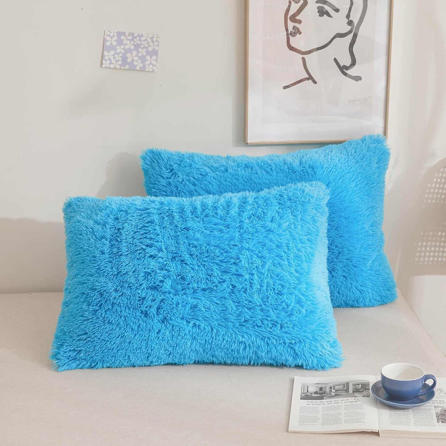 Bed Cushion Cover set of 2