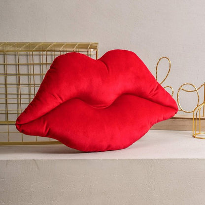 Lips Stuffed Pillow