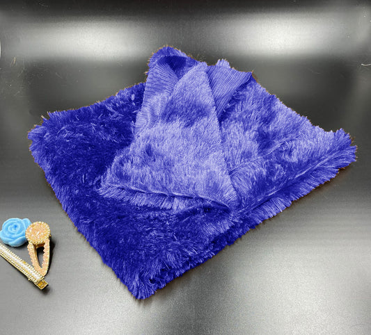 Fuzzy Fur Fabric for Multipurpose Uses - Artificial Craft Fur - 36" X 60" Inch Wide