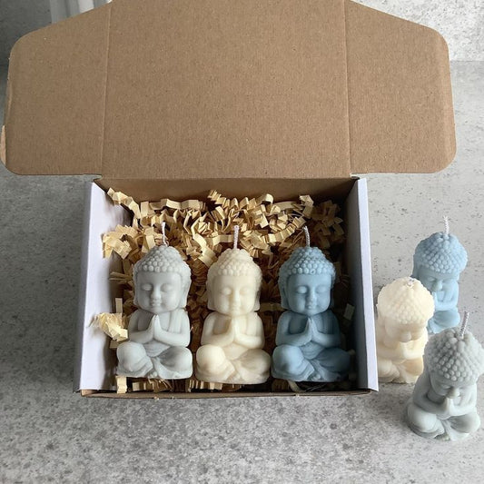 Budhha Candle Set