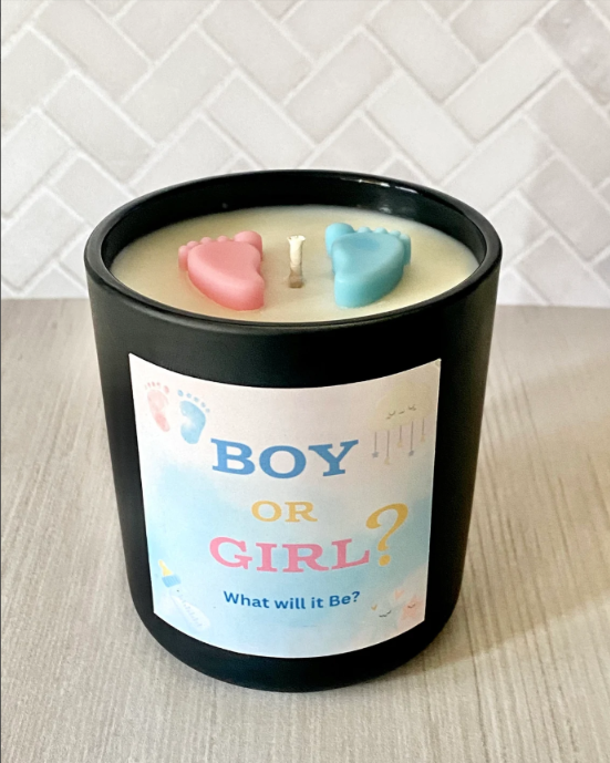 Baby Shower Jar Scented Candle