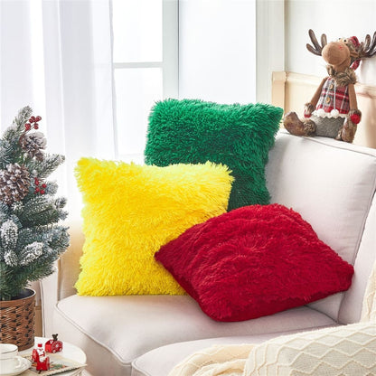 PACK OF 7 Fur Cushion/ Pillow Cover
