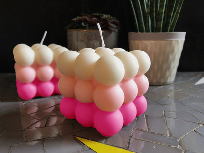 Decorative Scented Bubble Candle