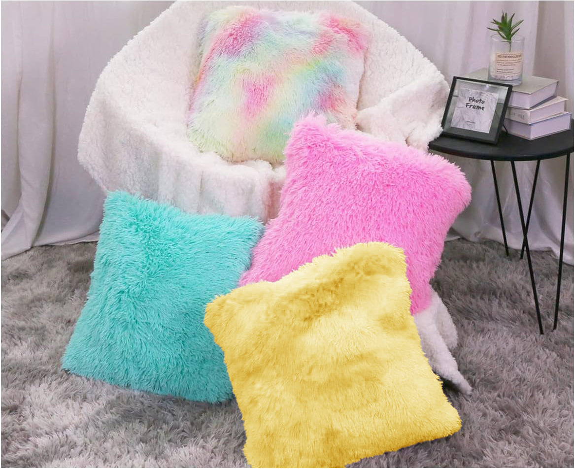 Set of 4 Sofa Cushion Covers