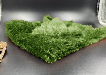 Fuzzy Fur Fabric for Multipurpose Uses - Artificial Craft Fur - 36" X 60" Inch Wide