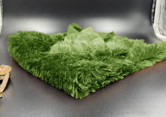 Fuzzy Fur Fabric for Multipurpose Uses - Artificial Craft Fur - 36" X 60" Inch Wide