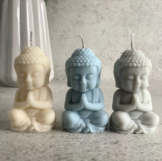 Budhha Candle Set