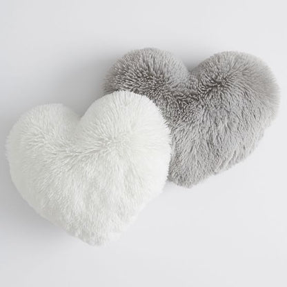 Set of 3 Heart Pillows