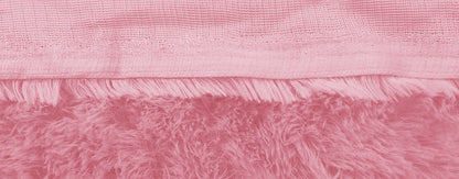 Fur Cloth 3 feet x 5 feet (Baby Pink)