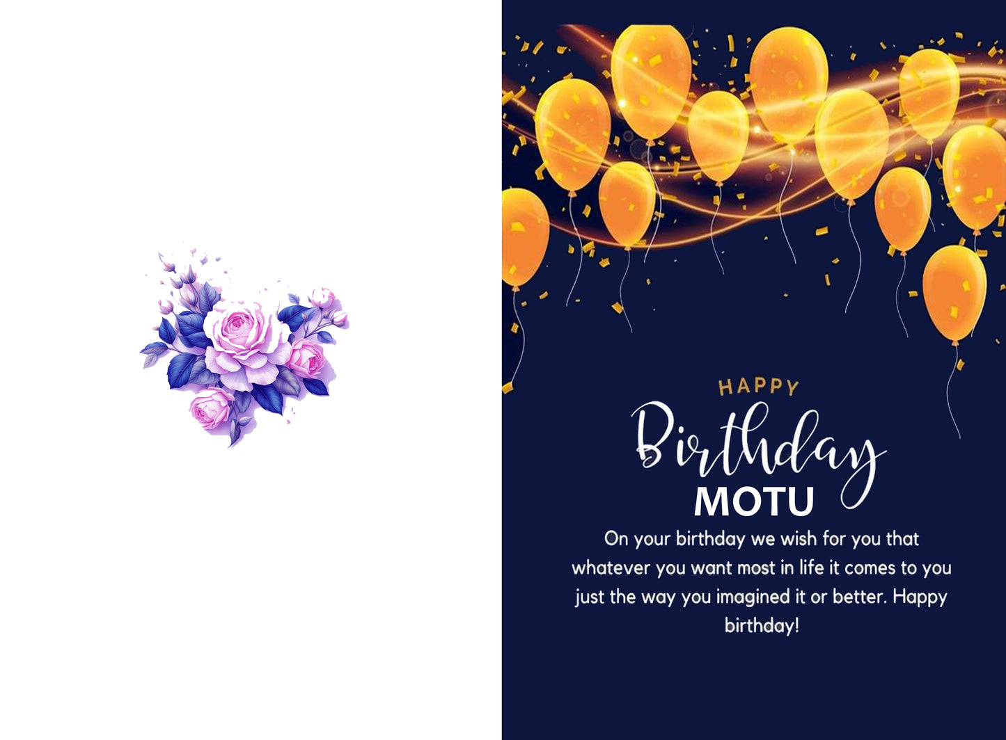 Birthday Greeting Card