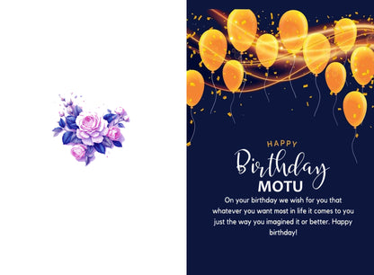 Birthday Greeting Card