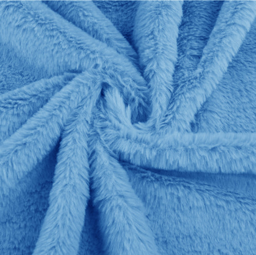 Fur Fabric Blue 1x1 meter