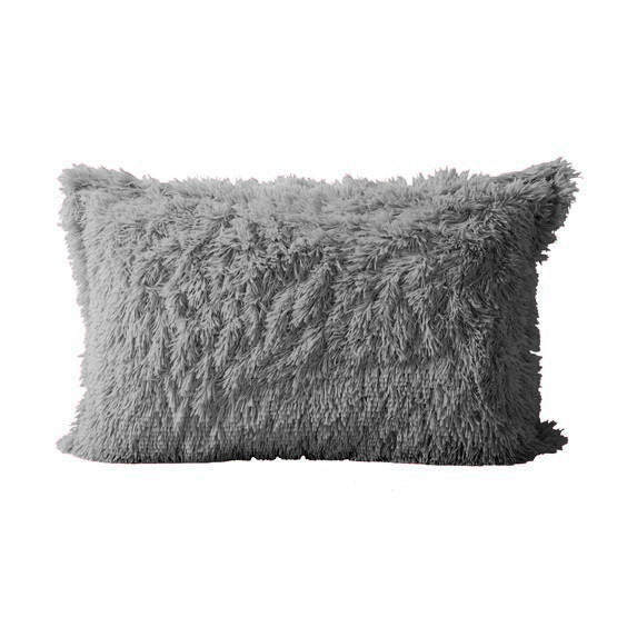 Bed Pillow Set of 2 - Grey (18x12 Inches)