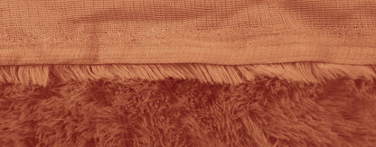 Fur Cloth 3 feet x 5 feet (Coffee Brown)