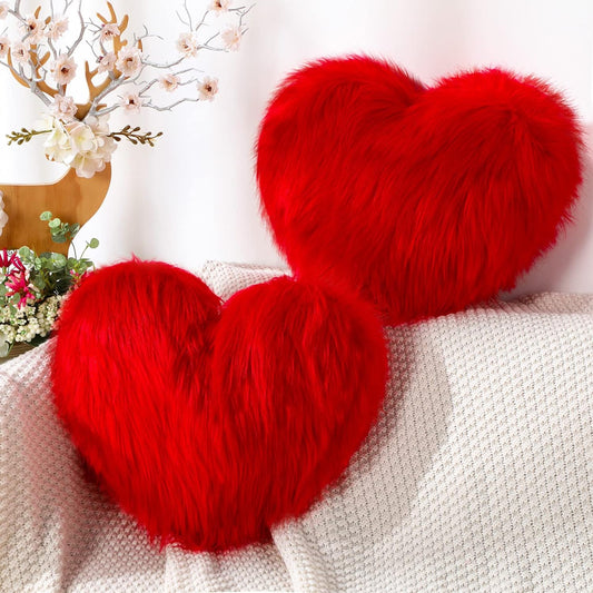 Heart Fur Pillow