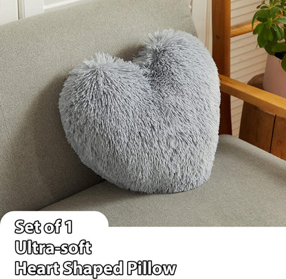 Set of 3 Heart Pillows
